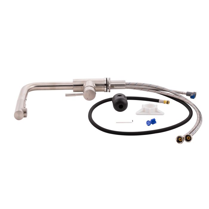 Смеситель для кухни Qtap Karuska 9139103FN с выдвижным изливом