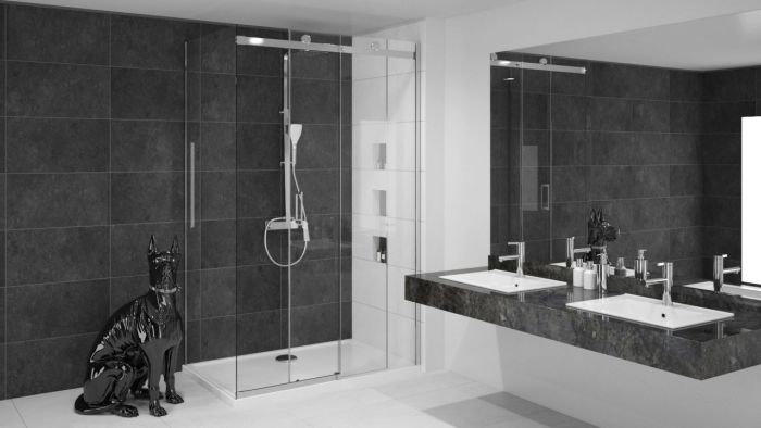 Душевая кабина Rea Nixon 100x130 L хром