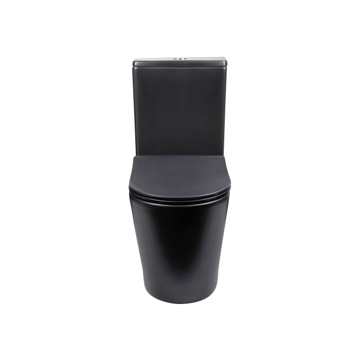 Унитаз-компакт Qtap Scorpio безобедочный с сиденьем Soft-close QT14222125ARMB