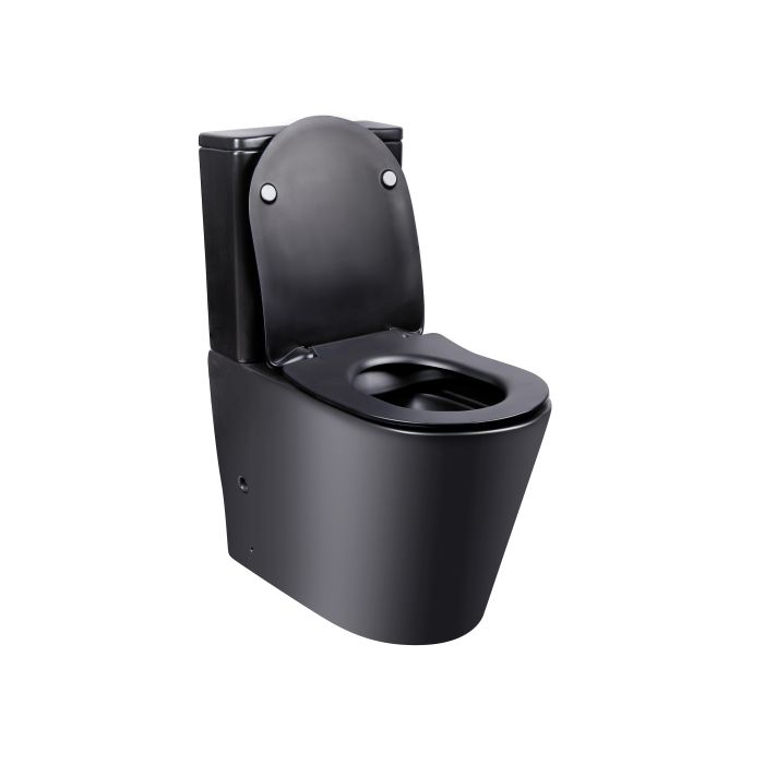 Унитаз-компакт Qtap Scorpio безобедочный с сиденьем Soft-close QT14222125ARMB