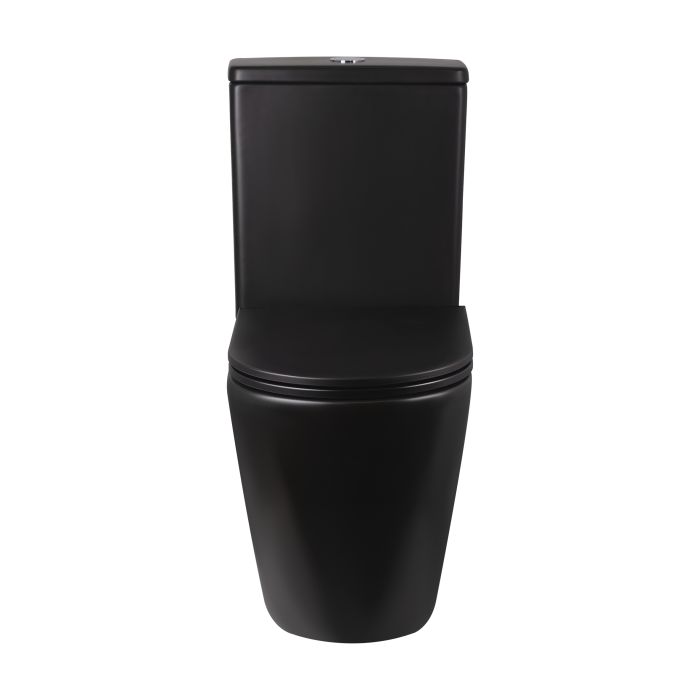 Унитаз-компакт Qtap Robin безобедочный с сиденьем Soft-close QT13222141ARMB