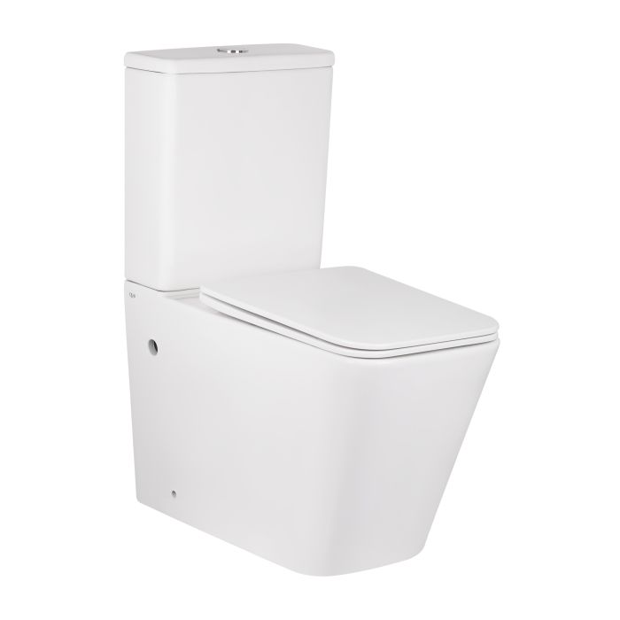 Унитаз-компакт Qtap Tern безобедочный с сиденьем Soft-close QT17222093ARW