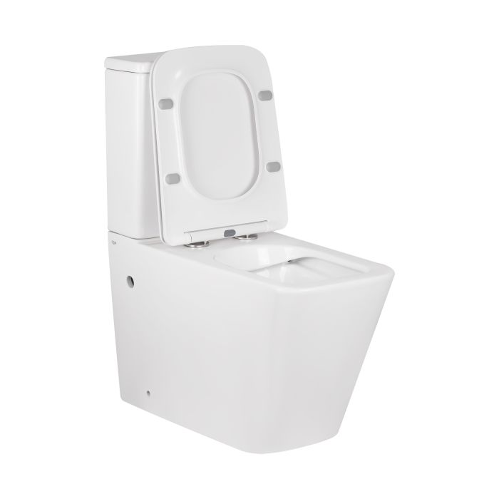 Унитаз-компакт Qtap Tern безобедочный с сиденьем Soft-close QT17222093ARW