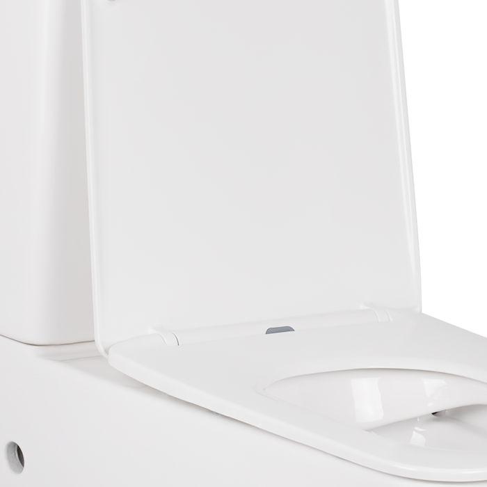 Унитаз-компакт Qtap Tern безобедочный с сиденьем Soft-close QT17222093ARW