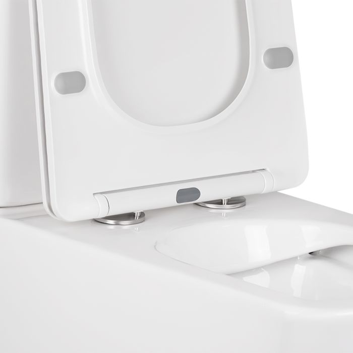 Унитаз-компакт Qtap Tern безобедочный с сиденьем Soft-close QT17222093ARW