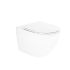 Унитаз подвесной Qtap Robin безобедочный с сиденьем Soft-close QT13332141ERW