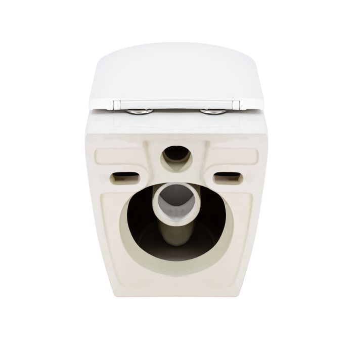 Унитаз подвесной Qtap Robin безобедочный с сиденьем Soft-close QT13332141ERW
