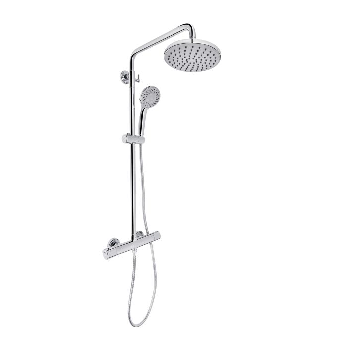 Душевая система с термостатом Qtap Sloup 57103ONC