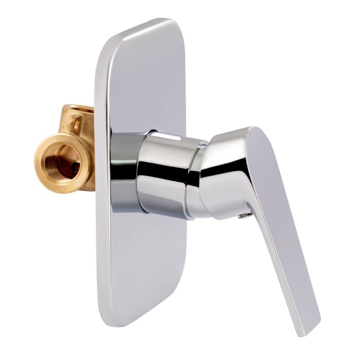 Смеситель скрытого монтажа для душу Qtap Stenava 6045102C