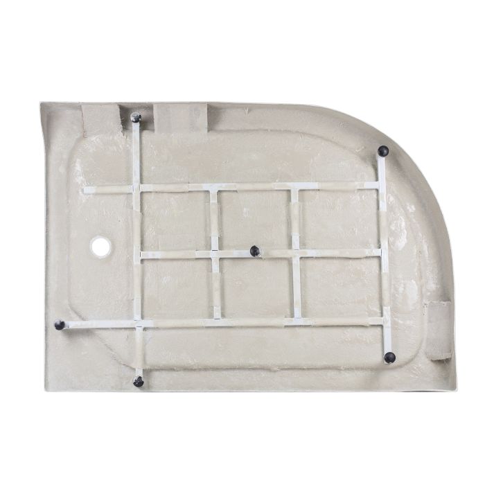 Душевая кабина Lidz Latwa SC120x85L.SAT.LOW.TR, стекло прозрачное 5 мм, лева