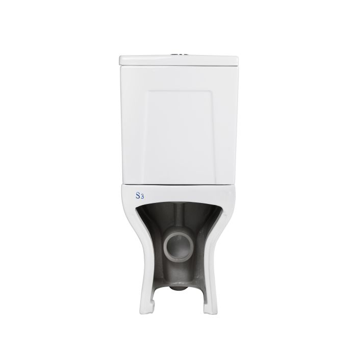 Унитаз-компакт Qtap Aries безобедочный с сиденьем Soft-close QT03222171ARW