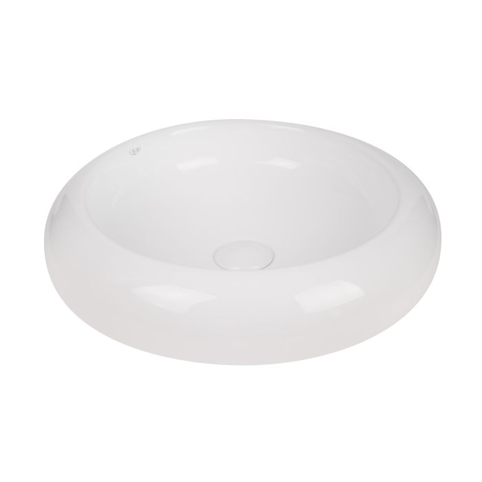 Раковина-чаша Qtap Robin 460460x100 White з донним клапаном QT13113062W