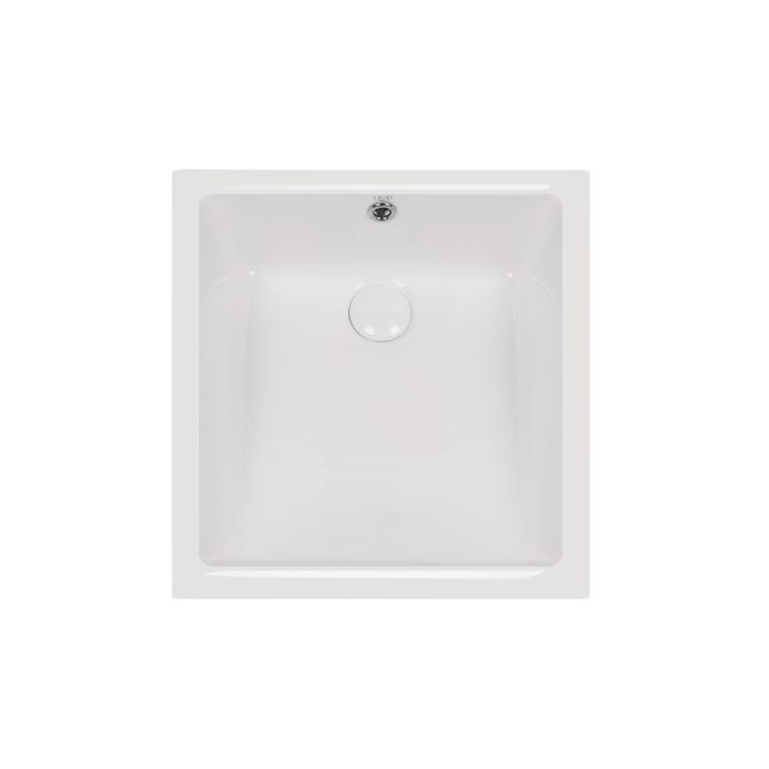 Раковина Qtap Stork 440x340x190 White з донним клапаном QT15116086W