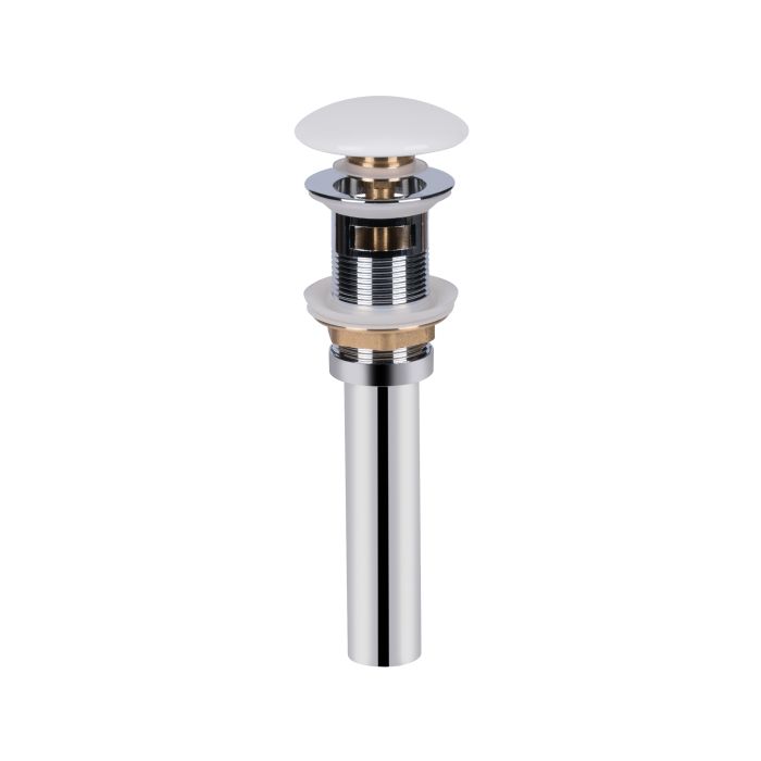 Раковина подвесная моноблок Qtap Swan 521х435х385 White с донным клапаном QT1611005GW