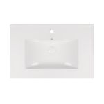 Раковина Qtap Albatross New 710x465x180 White с донным клапаном QT0111750670W