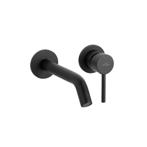 Смеситель для раковины Invena Dafni черный BP-88-U04