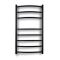 Полотенцесушитель водяной Hitzes черный WGBI 850/4