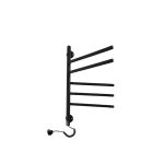 Полотенцесушитель электрический Hitzes скрытого монтажа черный EPB/H-5