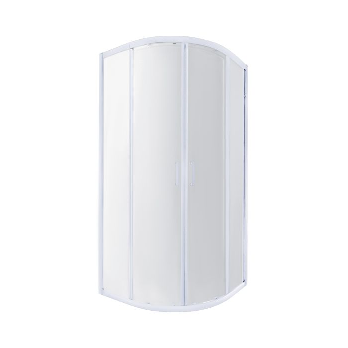 Душевая кабина Qtap Taurus WHI1099AC6 90x90 см, стекло Clear 6 мм, покрытие CalcLess, без поддона
