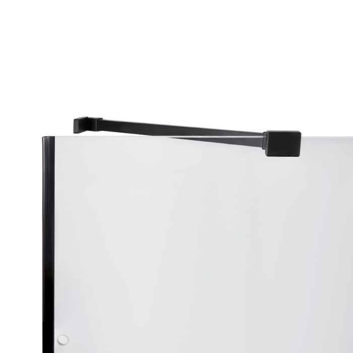Душевая кабина Qtap Capricorn BLA1099SC6 90x90 см, стекло Clear 6 мм, покрытие CalcLess, без поддона