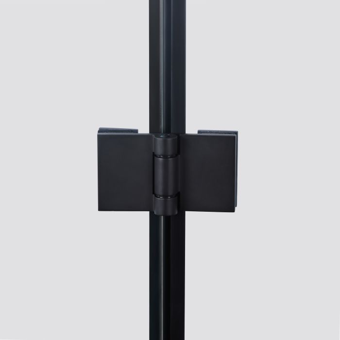 Душевая кабина Qtap Capricorn BLA1099SC6 90x90 см, стекло Clear 6 мм, покрытие CalcLess, без поддона