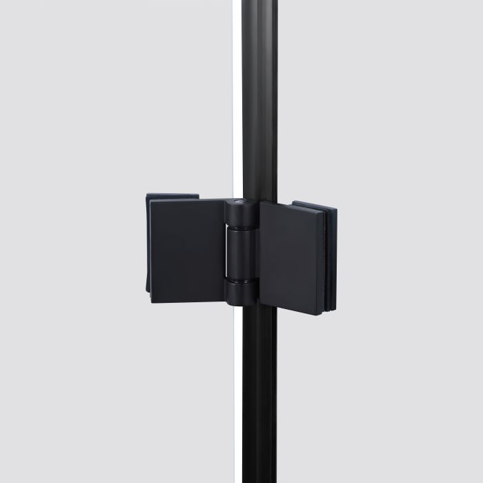 Душевая кабина Qtap Capricorn BLA1099SC6 90x90 см, стекло Clear 6 мм, покрытие CalcLess, без поддона
