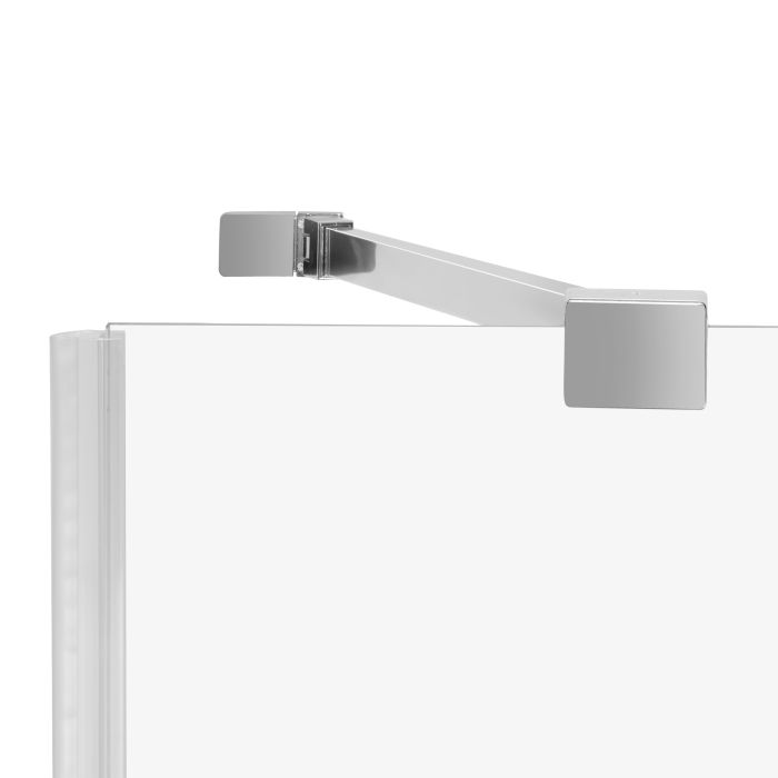 Душевая кабина Qtap Capricorn CRM10128RC6 120x80 см, стекло Clear 6 мм, покрытие CalcLess, без поддона