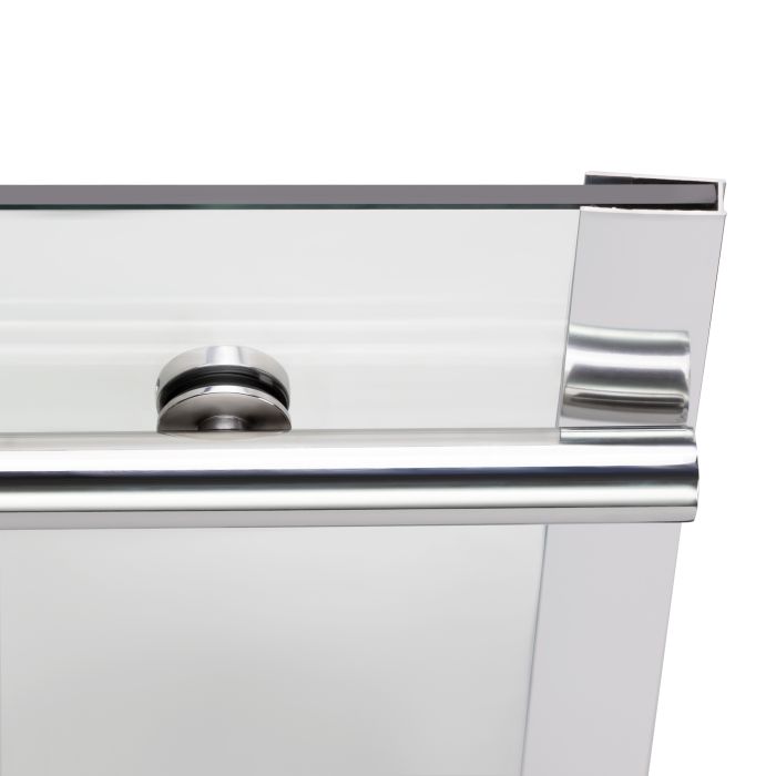 Душевая кабина Qtap Aries CRM10128RC8 120x80 см, стекло Clear 8 мм, покрытие CalcLess, без поддона