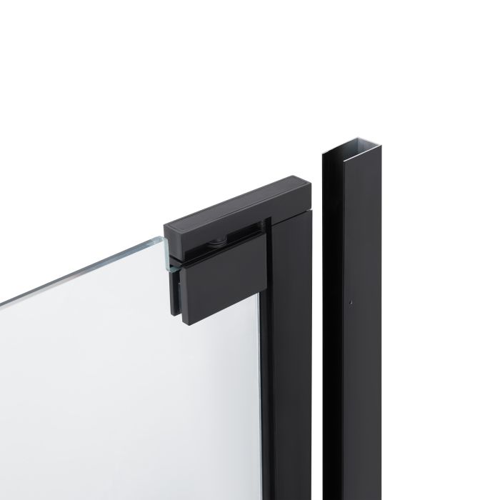 Душевая кабина Qtap Aquarius BLA1099SC6 90x90 см, стекло Clear 6 мм, покрытие CalcLess, без поддона