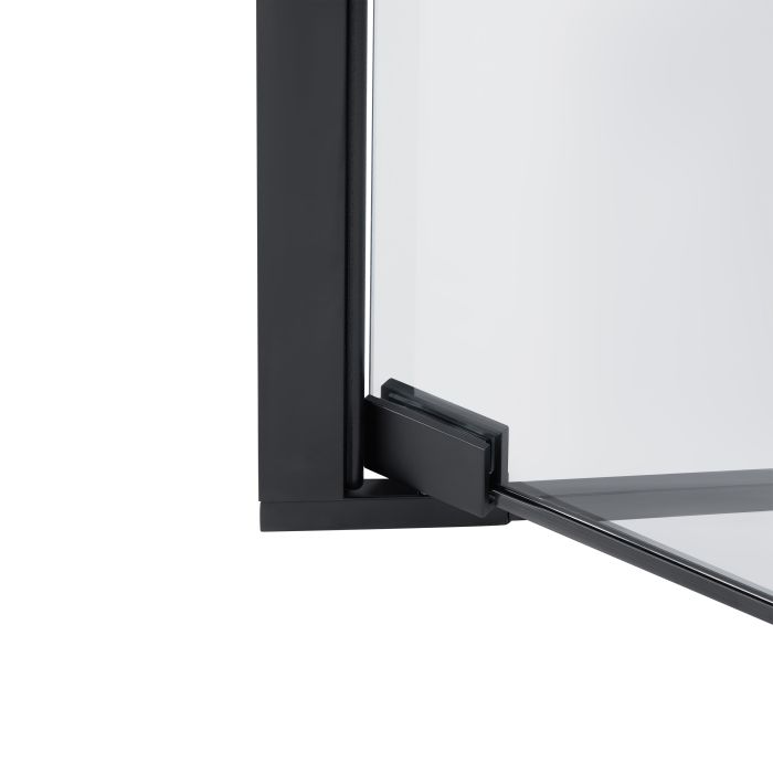 Душевая кабина Qtap Aquarius BLA1099SC6 90x90 см, стекло Clear 6 мм, покрытие CalcLess, без поддона