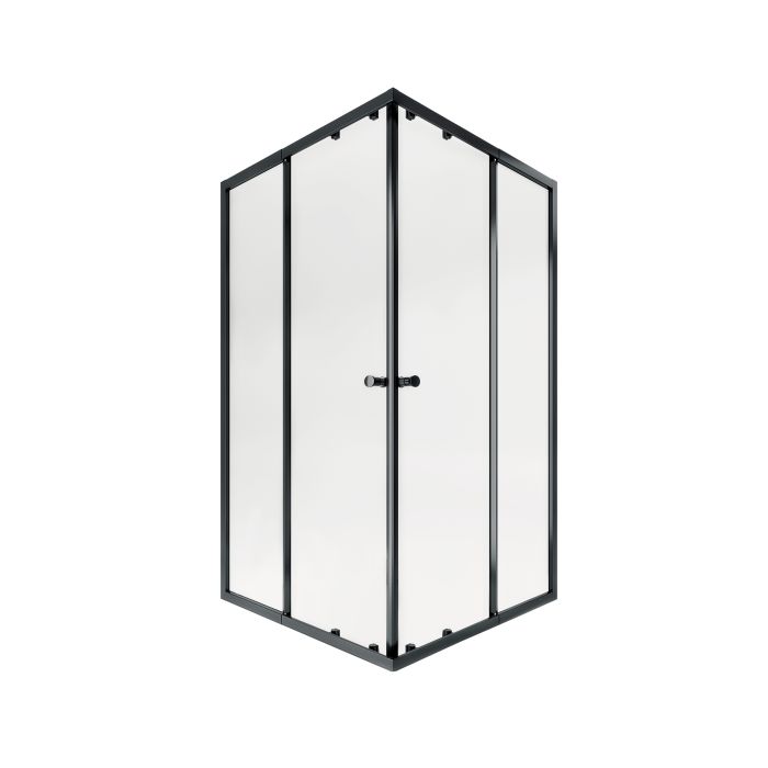 Душевая кабина Qtap Pisces BLA107-9SC5 75-90x75-90 см, стекло Clear 5 мм, без поддона