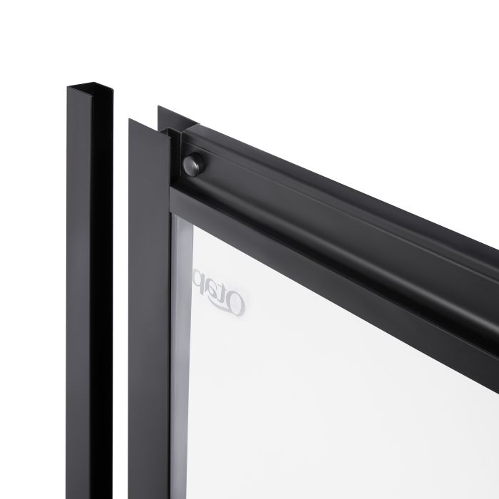 Душевая кабина Qtap Pisces BLA107-9SC5 75-90x75-90 см, стекло Clear 5 мм, без поддона