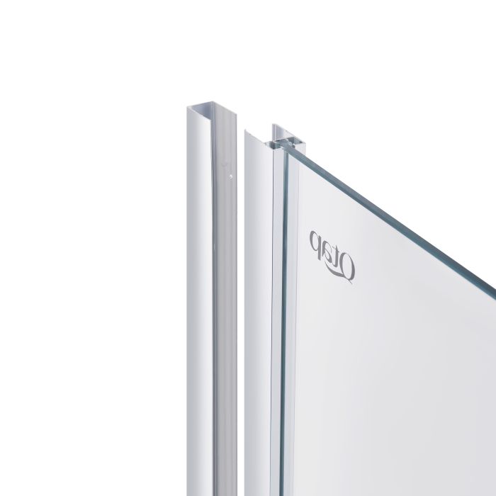 Душевая кабина Qtap Crow CRM1099SC6 90x90 см, стекло Clear 6 мм, покрытие CalcLess, без поддона