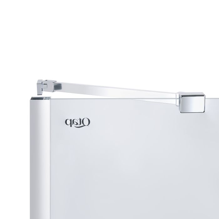 Душевая кабина Qtap Crow CRM1099SC6 90x90 см, стекло Clear 6 мм, покрытие CalcLess, без поддона