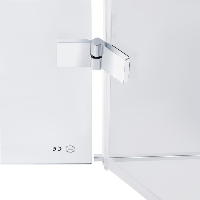 Душевая кабина Qtap Crow CRM1099SC6 90x90 см, стекло Clear 6 мм, покрытие CalcLess, без поддона