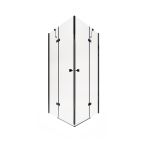 Душевая кабина Qtap Crow BLA1099SC6 90x90 см, стекло Clear 6 мм, покрытие CalcLess, без поддона