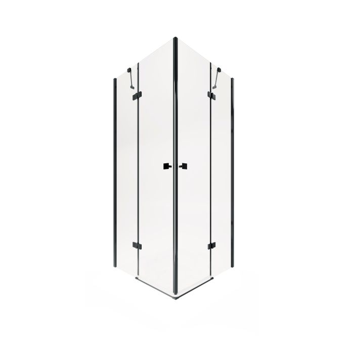 Душевая кабина Qtap Crow BLA1099SC6 90x90 см, стекло Clear 6 мм, покрытие CalcLess, без поддона