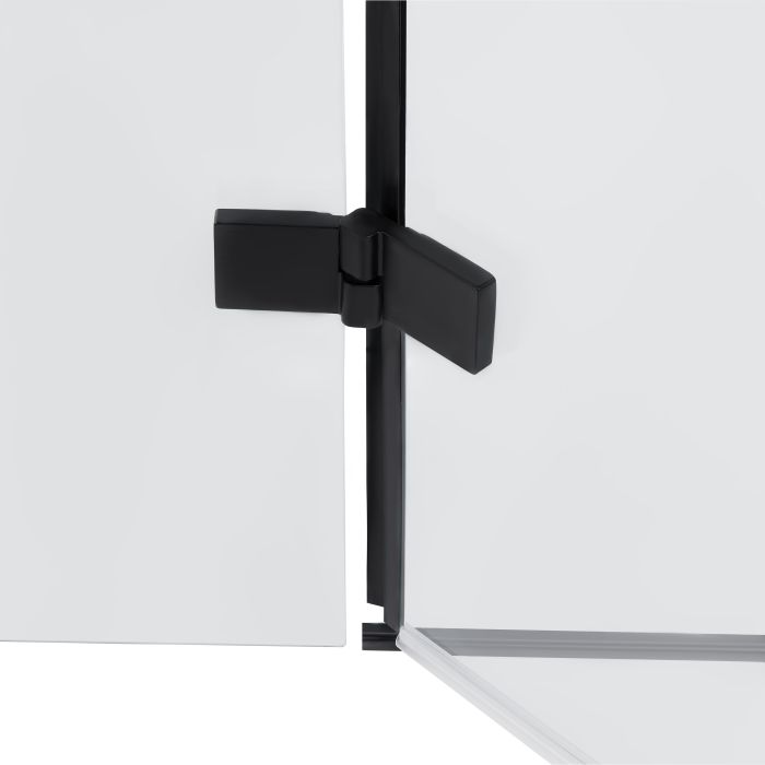 Душевая кабина Qtap Crow BLA1099SC6 90x90 см, стекло Clear 6 мм, покрытие CalcLess, без поддона