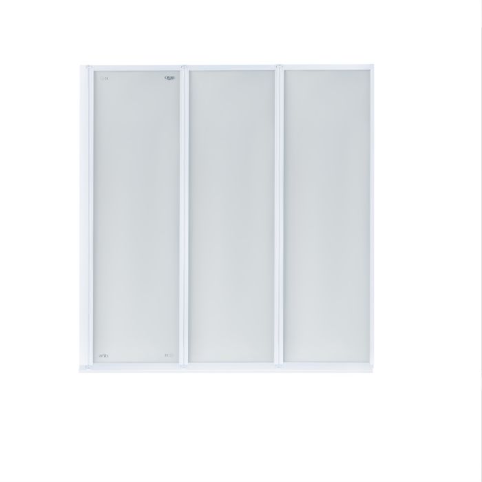 Штора на ванну Qtap Gemini WHI401314RP4 стекло Pear 6 мм, 130x140 см