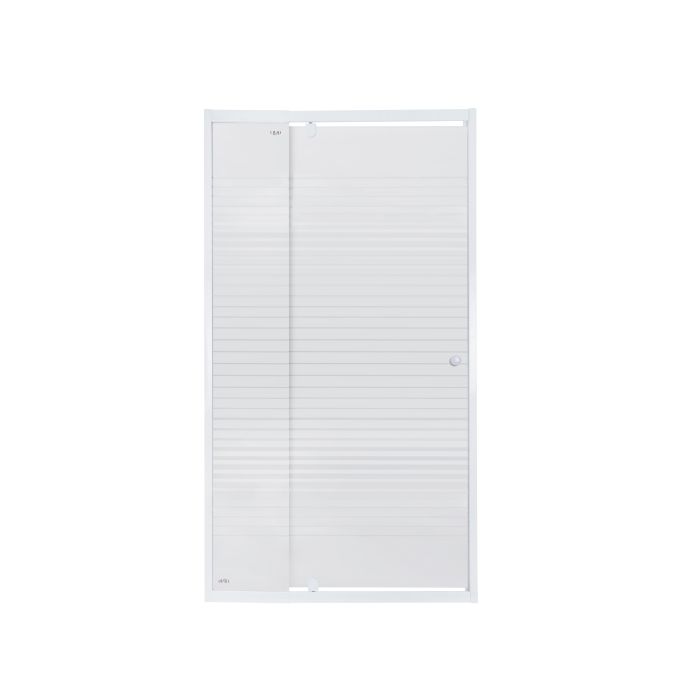 Душевые двери Qtap Pisces WHI209-1.CP5 90-100x185 см, стекло Pattern 5 мм