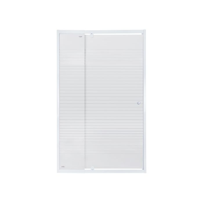 Душевые двери Qtap Pisces WHI2011-12.CP5 110-120x185 см, стекло Pattern 5 мм