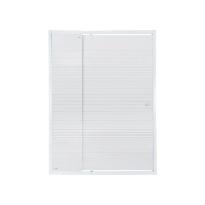 Душевые двери Qtap Pisces WHI2014-15.CP5 140-150x185 см, стекло Pattern 5 мм