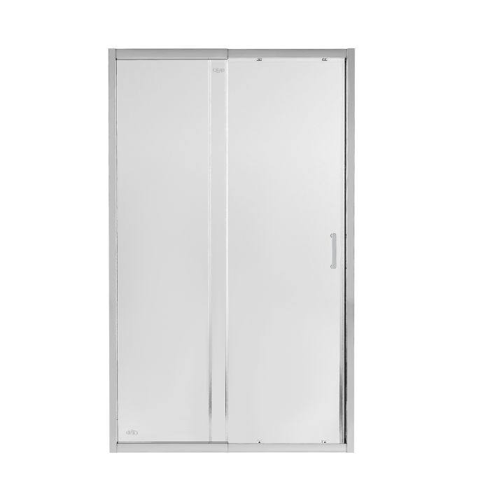 Душевые двери Qtap Taurus CRM2013-14.C6 130-140x185 см, стекло Clear 6 мм, покрытие CalcLess