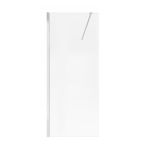 Душевая стенка-перегородка Qtap Walk-In Standard CRM209.C8 90х190 см, стекло Clear 8 мм, покрытие CalcLess