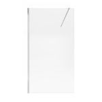 Душевая стенка-перегородка Qtap Walk-In Standard CRM2011.C8 110х190 см, стекло Clear 8 мм, покрытие CalcLess