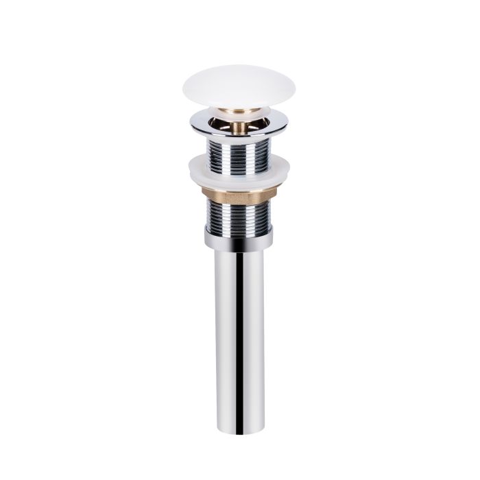 Раковина-чаша Qtap Stork 400х400х140 White с донным клапаном QT1511A057TW