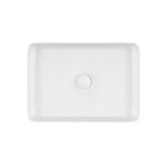 Раковина-чаша Qtap Tern 500х350х145 White с донным клапаном QT1711A055W