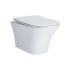 Унитаз подвесной Qtap Presto безобедочный с сиденьем Soft-close QT24332615EW