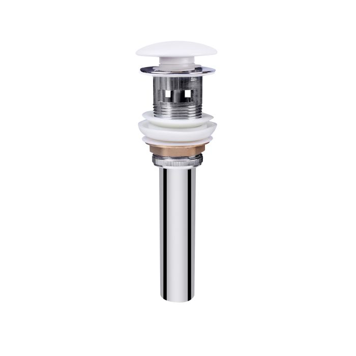 Раковина підвісна моноблок Qtap Presto 600х450х405mm White з донним клапаном QT2411G822W