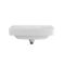 Раковина Qtap Crow 500x350x180 White з донним клапаном QT0511L582W